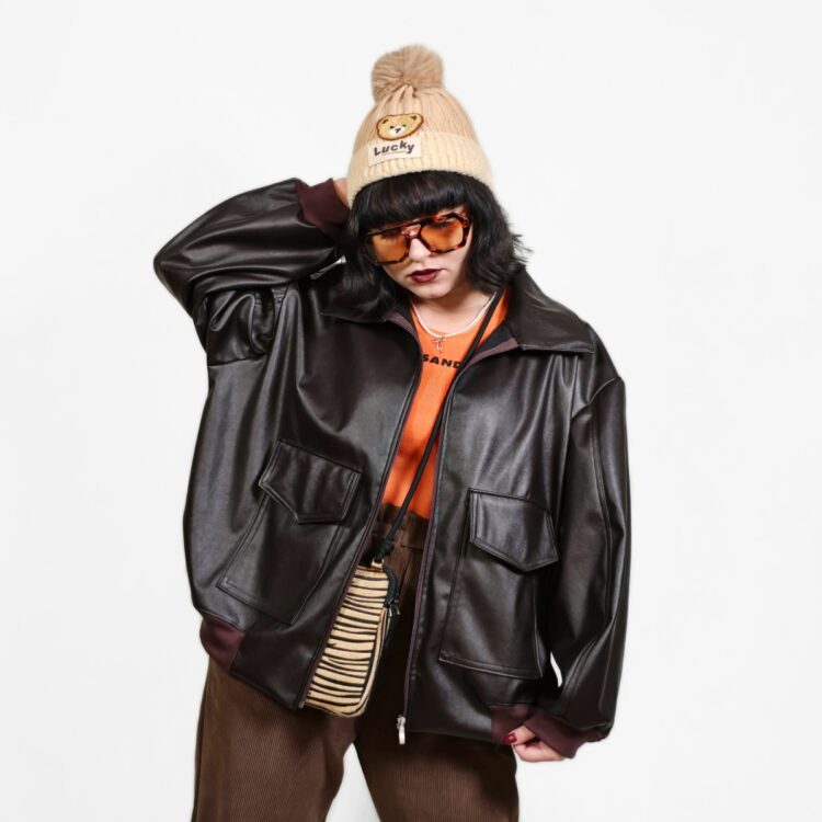 جکت چرم قهوه ایEspresso☕️