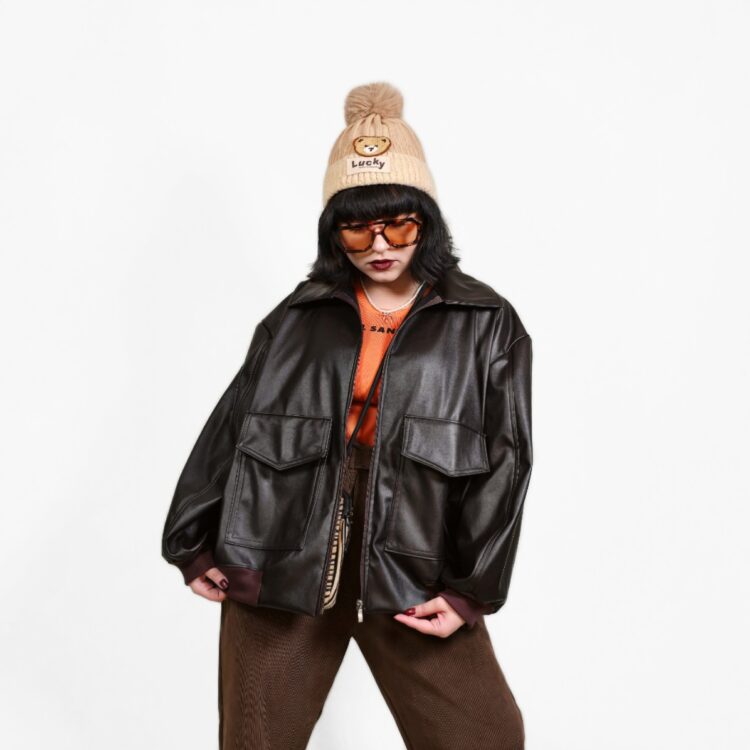 جکت چرم قهوه ایEspresso☕️