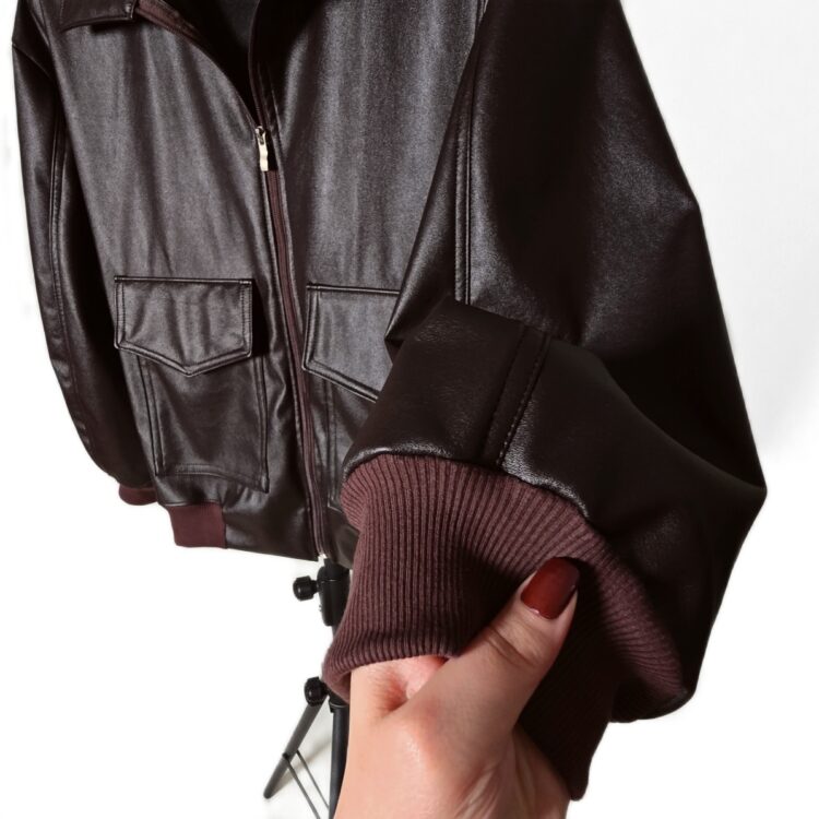 جکت چرم قهوه ایEspresso☕️