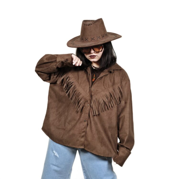 شومیز قهوه ای☕️